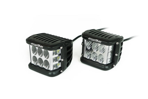 Side Liner 120° Ditch Pods - FCKLightBars LED pods included in vehicle specific light kits