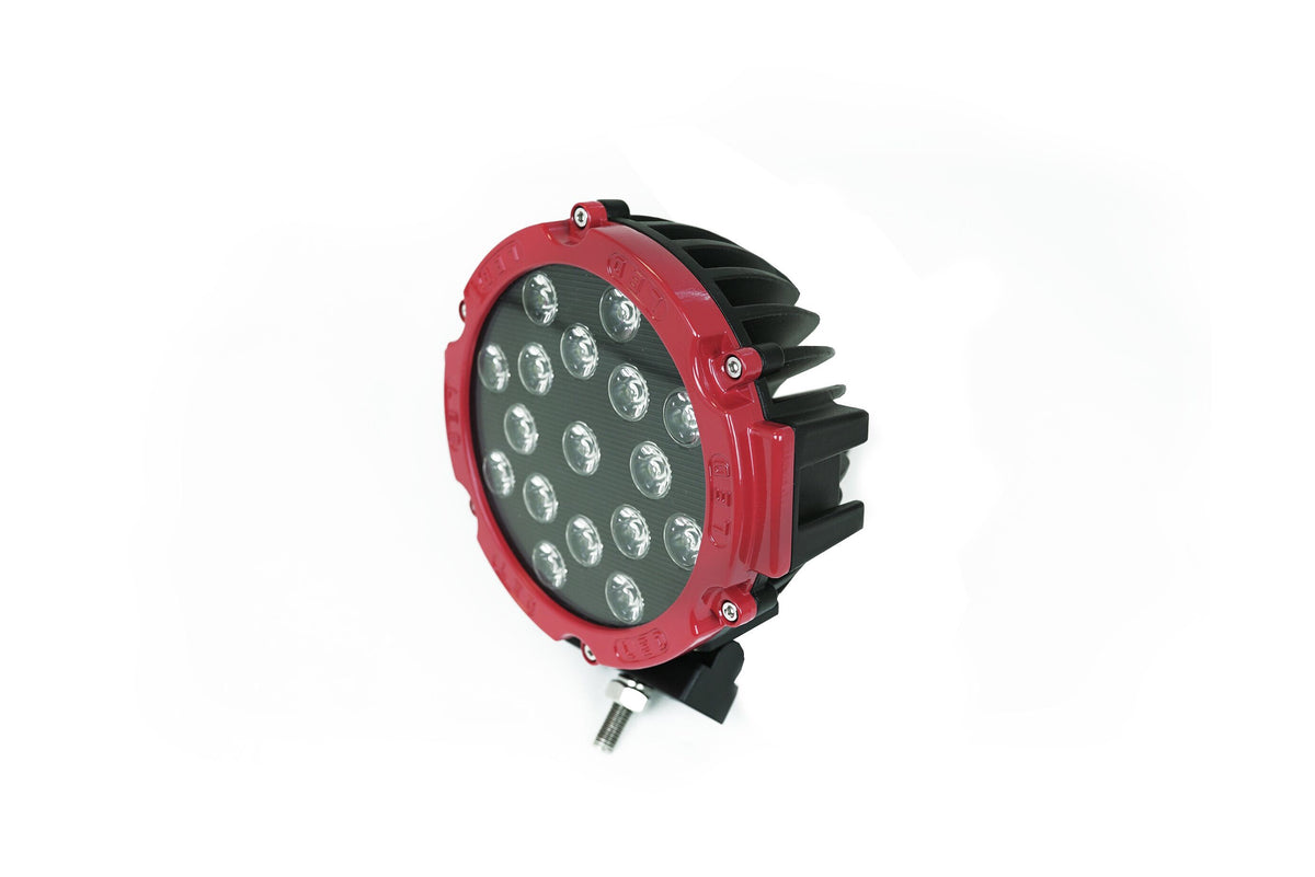 7-Inch FCK RP-HP Round LED Light Pod