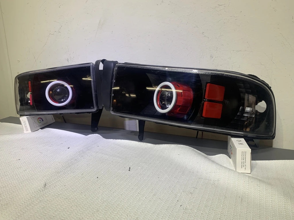 Custom Head Light & Tail Light for 2002 Dodge Ram