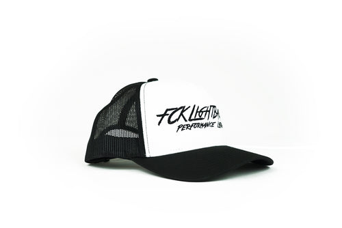 Snapback Hat (Black and White)