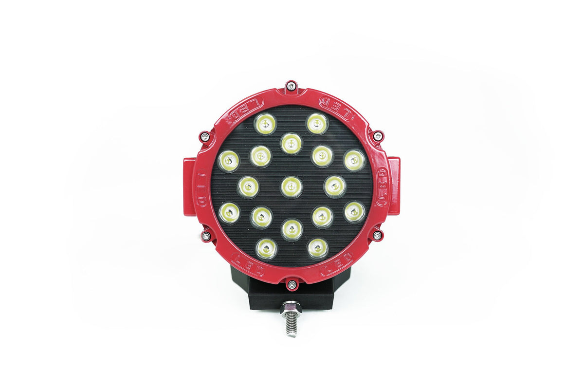 7-Inch FCK RP-HP Round LED Light Pod