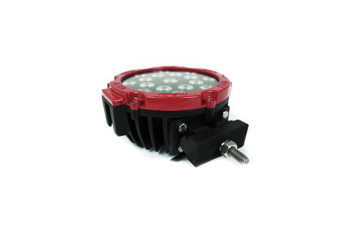 7-Inch FCK RP-HP Round LED Light Pod
