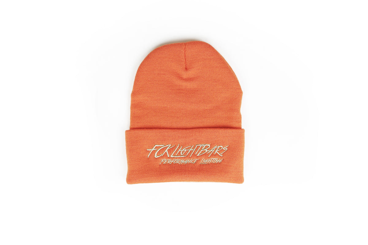 Classic Beanie in Orange by FCKLightBars
