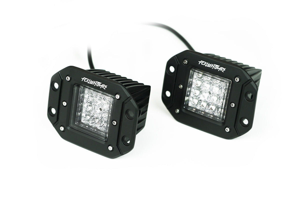 Flush Mount LED Light Pods (Sold as Pair)