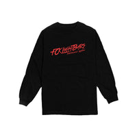 Long Sleeve T-Shirt (Black/Red) Front