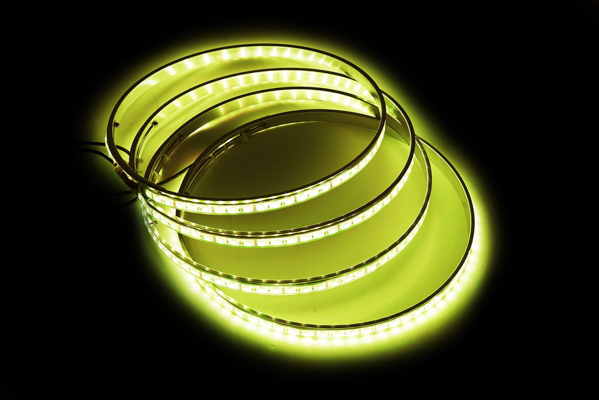 high intensity wheel lights yellow