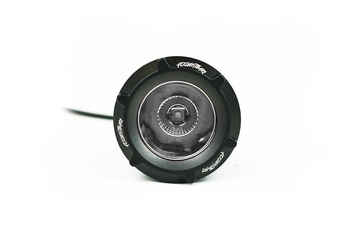 3-Inch FCK RP-S1 Round LED Light Pods (Front)