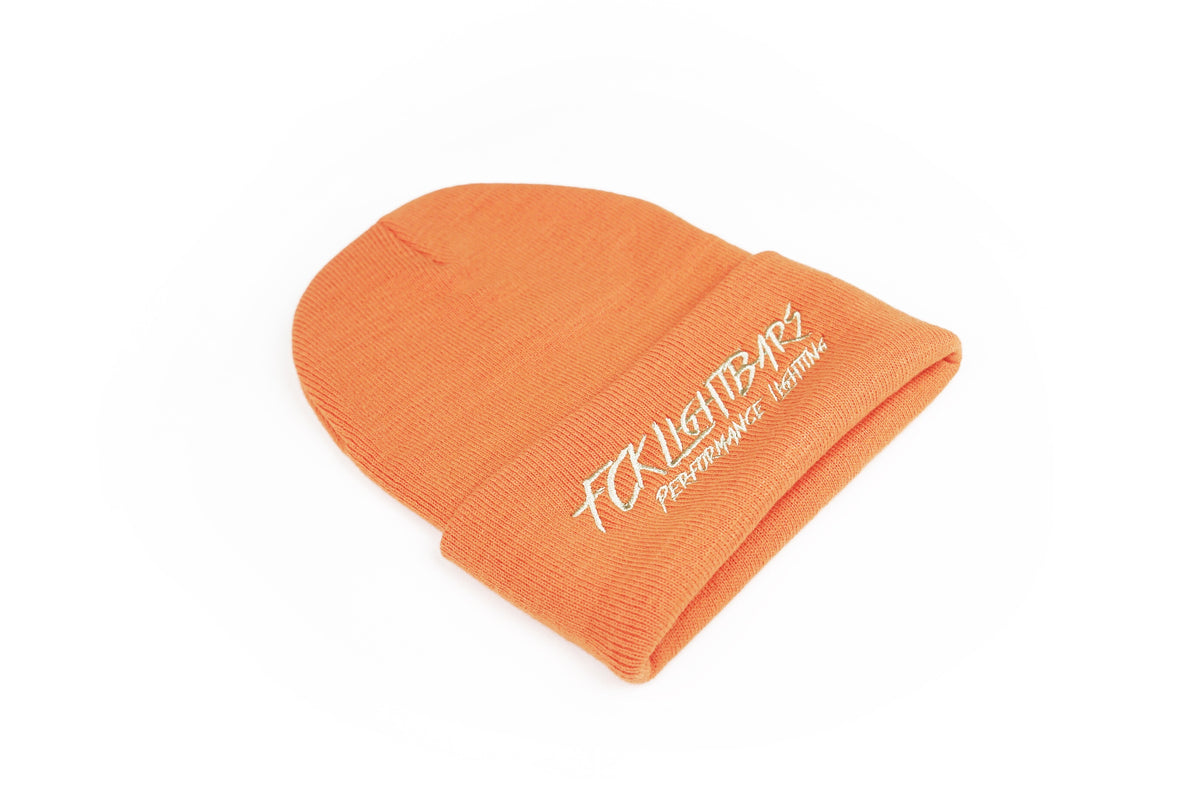 Classic Beanie in Orange by FCKLightBars