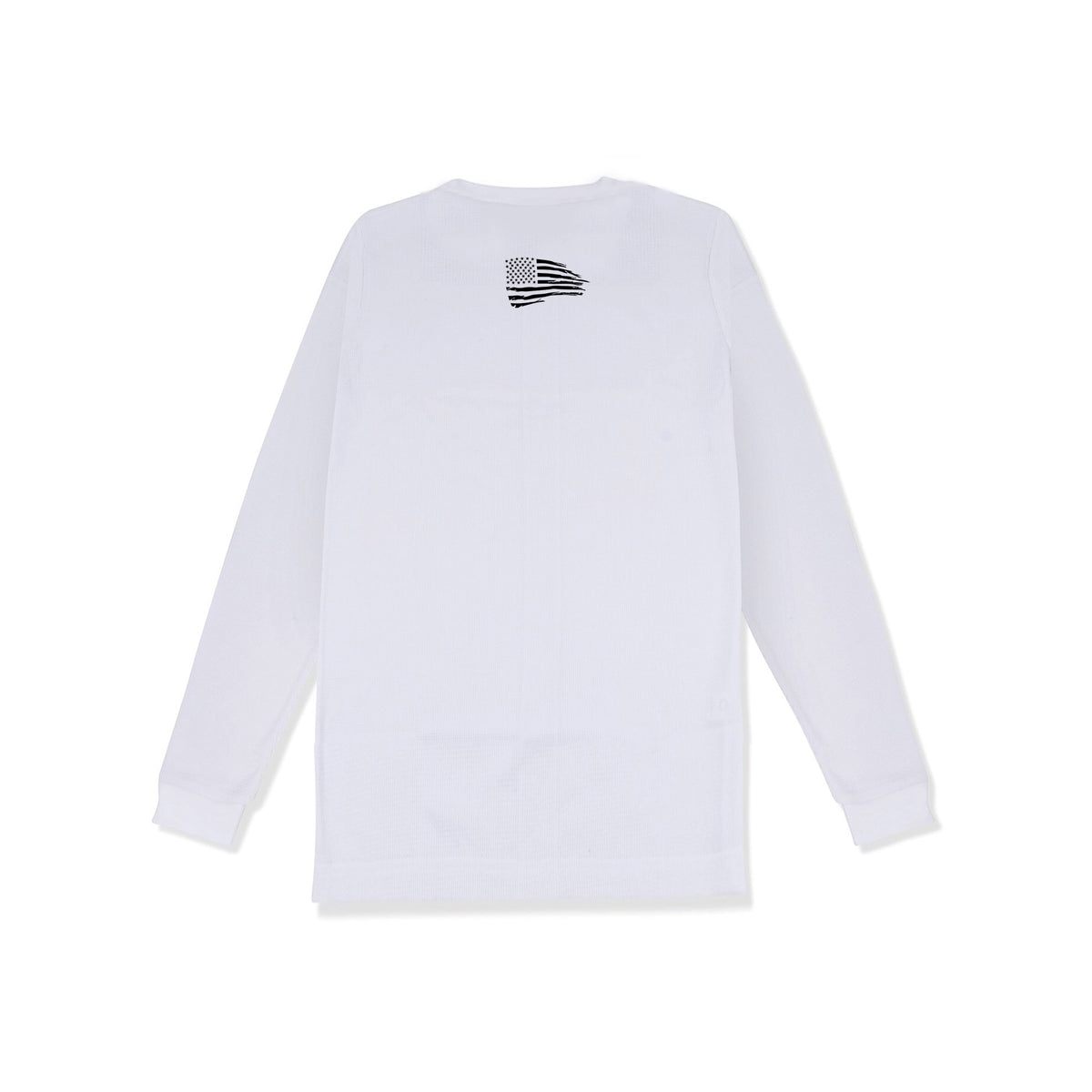  Long Sleeve T-Shirt (White/Black) Back