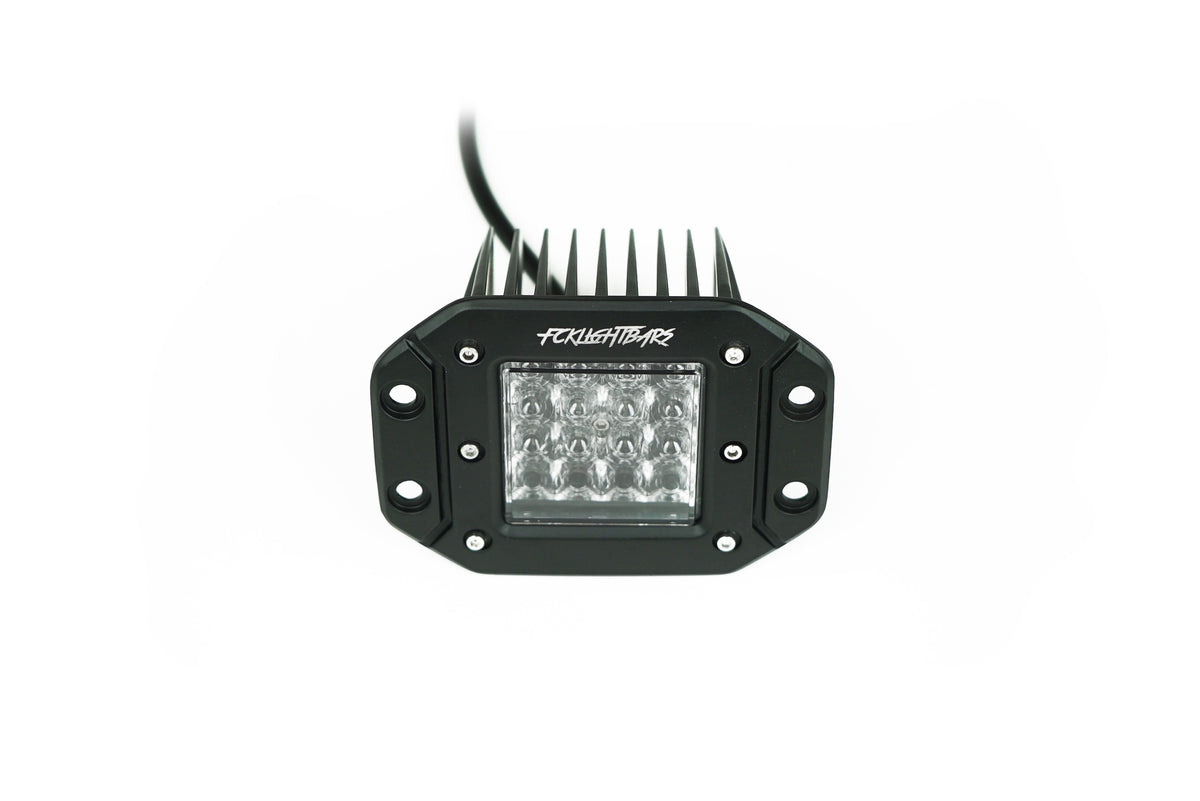 Dual Purpose Chase Flush Mount LED Light Pods in White