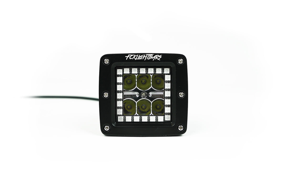 High-Output RGB Pod Lights Front