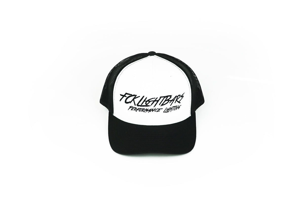 Snapback Hat (Black and White)