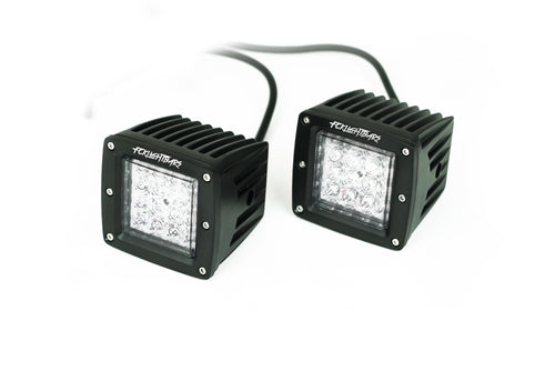 Dual Purpose Chase Pods (Amber/White) - FCKLightBars LED pods included in vehicle specific light kits
